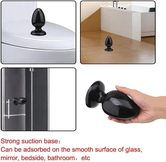 Monster Dildo - Extra Thick, Massive Anal Butt Plug for Extreme Pleasure (Large)