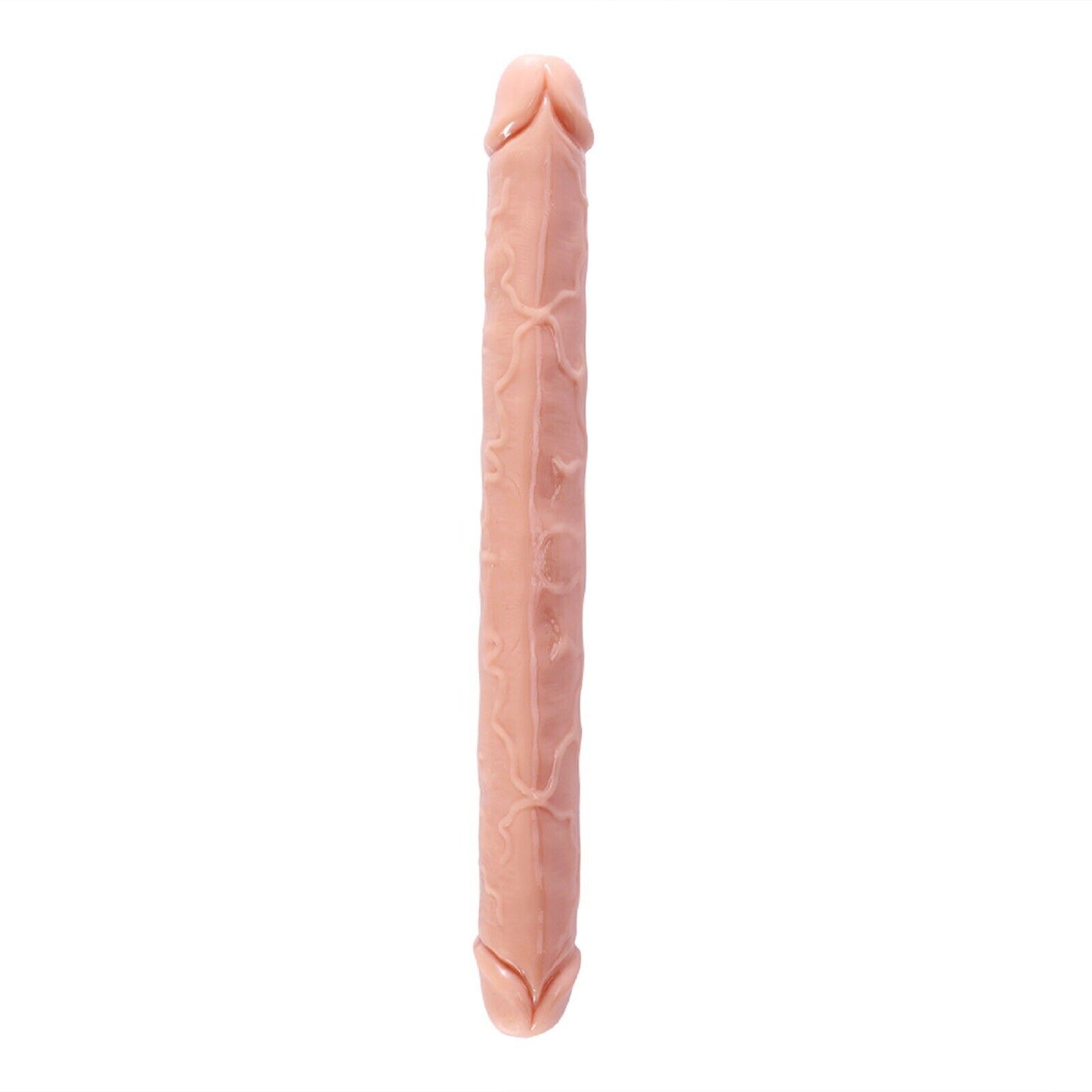 Double-Headed Jelly Dildo - Realistic Long Penis for Anal, Lesbian, and Gay Pleasure (32cm)
