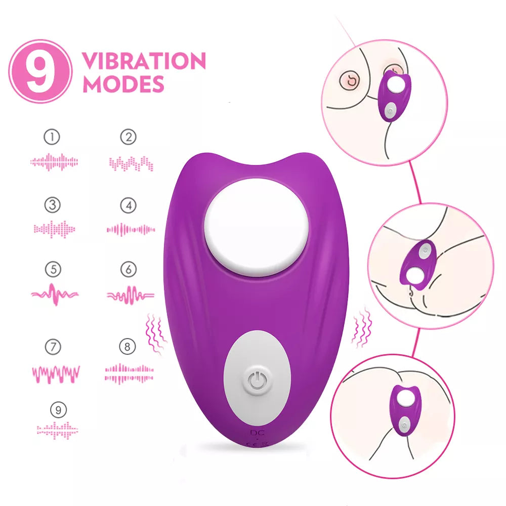 Wireless Remote Control Vibrating Panties - Wearable Toy for Women