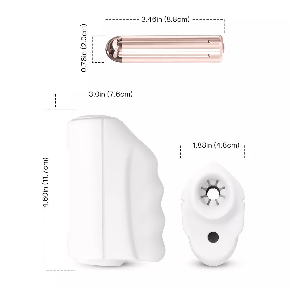 TPE Male Masturbator with Bullet Vibrator - Realistic Sucking Artificial Vagina for Intense Pleasure