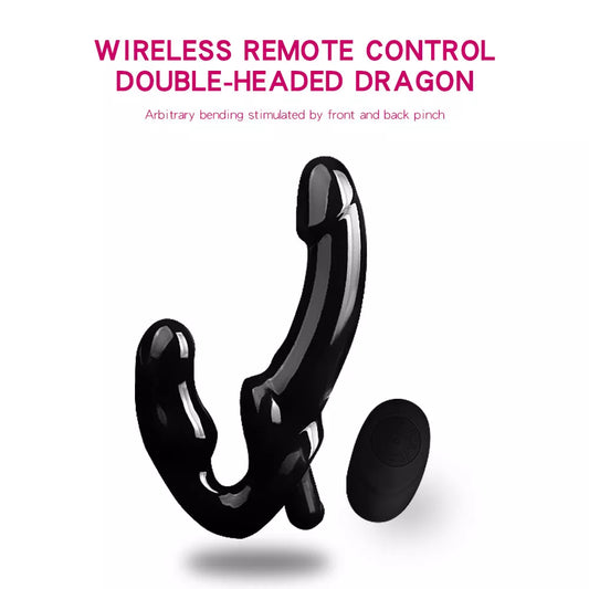 Waterproof Strapless Vibrator - Double-Ended Dildo