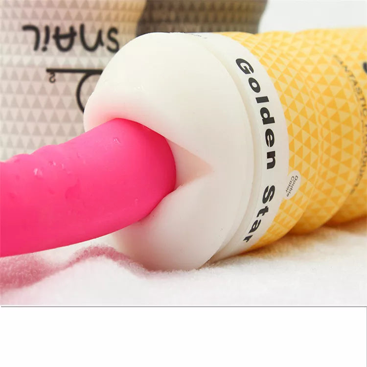 Snail Hands-Free Male Masturbator - Realistic Artificial Vagina