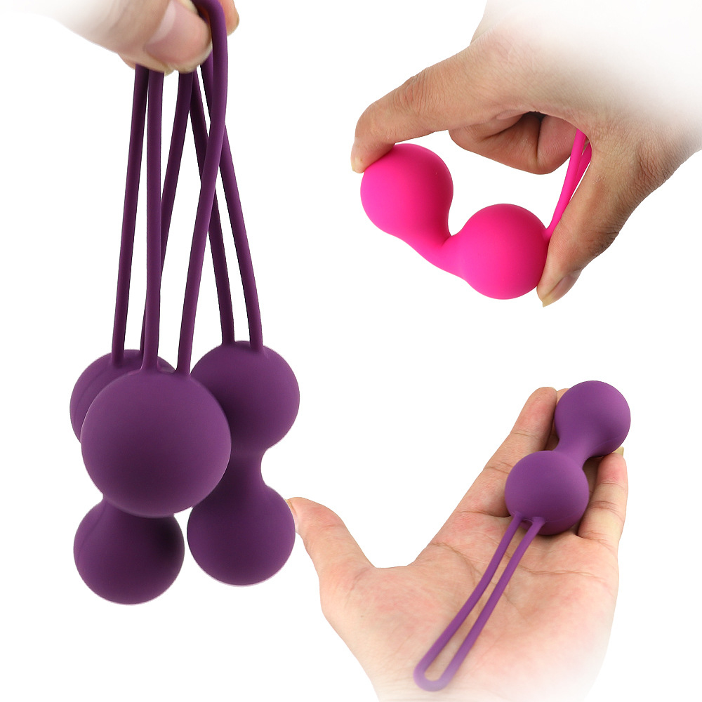 Silicone Kegel Exercise Balls - Vaginal Tightening Yoni Eggs for Women