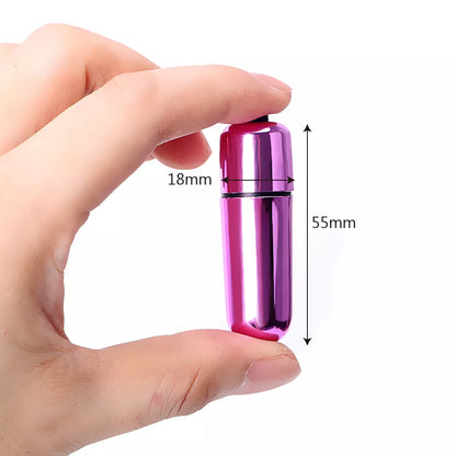 Multi-Speed Bullet Vibrator - G-Spot & Clit Massager for Women