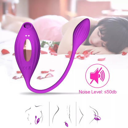 Adult Waterproof Oral Suction Nipple Vibration Clitoral Sex Toys Female Sex Sucking Vibrator