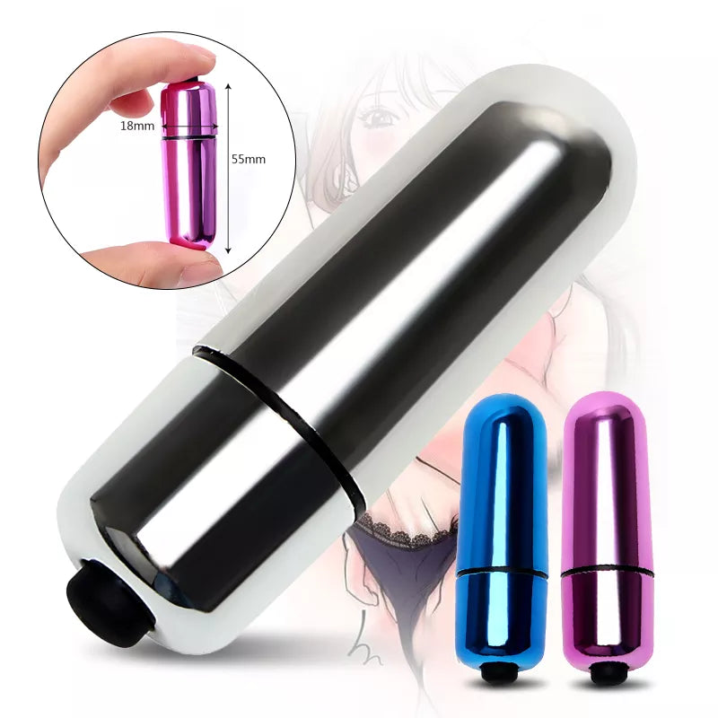 Multi-Speed Bullet Vibrator - G-Spot & Clit Massager for Women