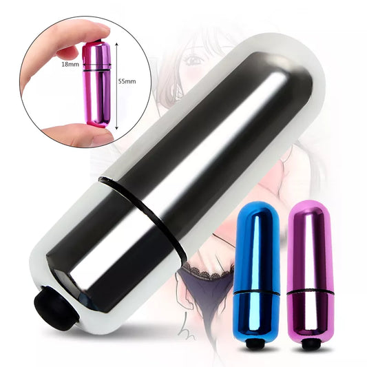 Multi-Speed Bullet Vibrator - G-Spot & Clit Massager for Women