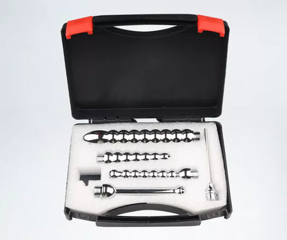 Metallic Vaginal & Anal Irrigator Set