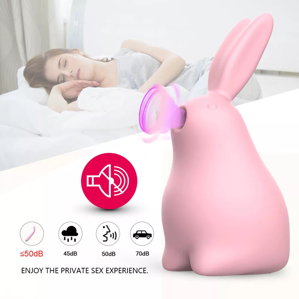 Yellow Silicone Waterproof Nipple & Clitoral Sucking Vibrator - G-Spot Pleasure Toy for Women