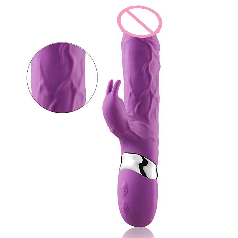 7-Mode Rabbit Dildo Vibrator - Adult Toy for Women with Powerful Vibration