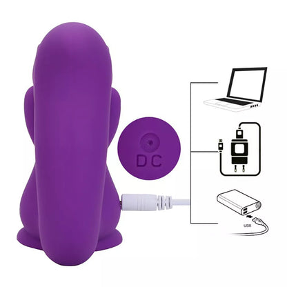Mini Squirrel Suction Vibrator - Multifunctional G-Spot & Clitoral Sucking Toy