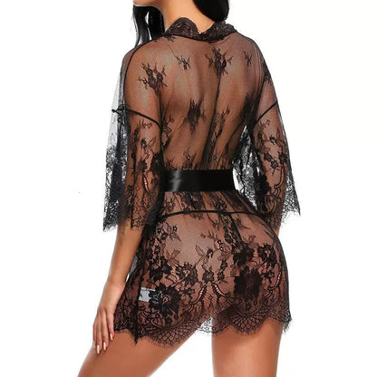 Black Sexy Transparent Lingerie