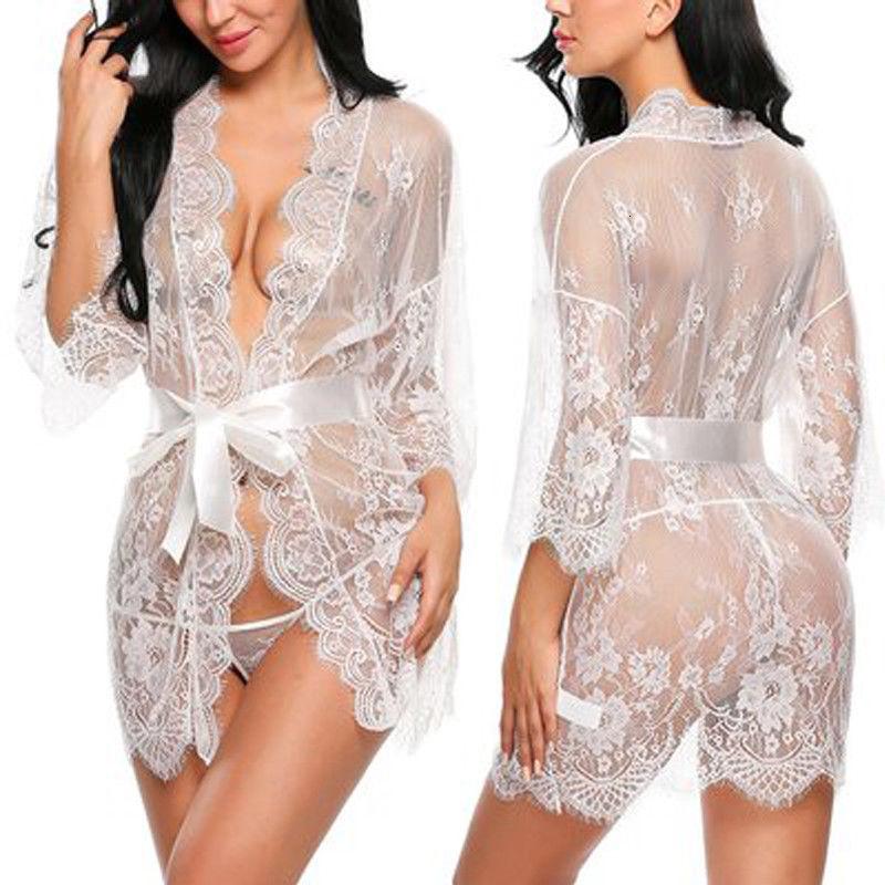Black Sexy Transparent Lingerie